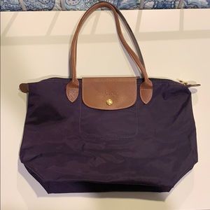 Medium Longchamp Bilberry